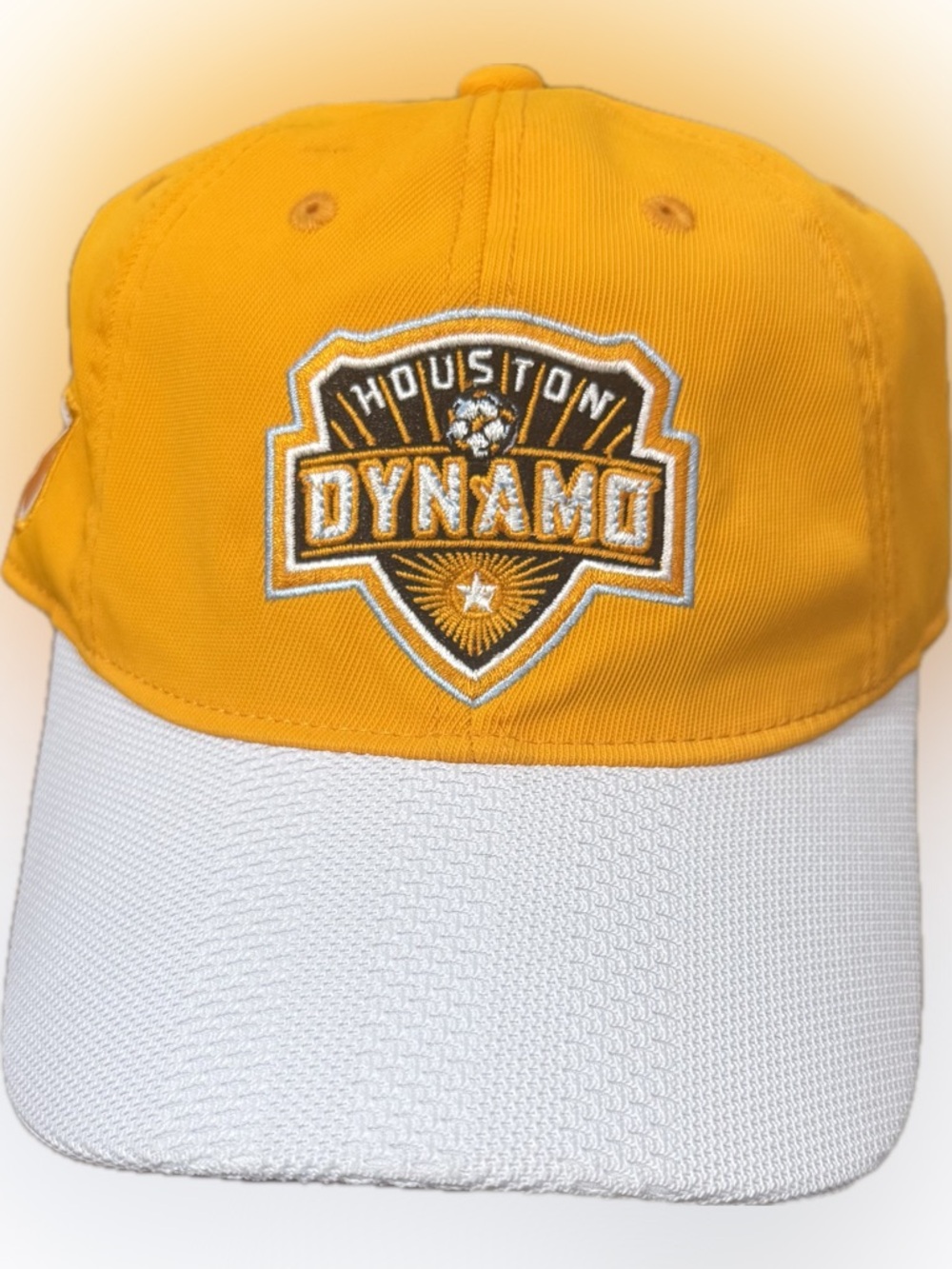 Houston Dynamo Yellow & White Team Cap - Brand New